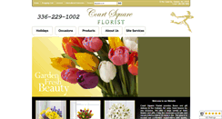 Desktop Screenshot of courtsquareflorist.net